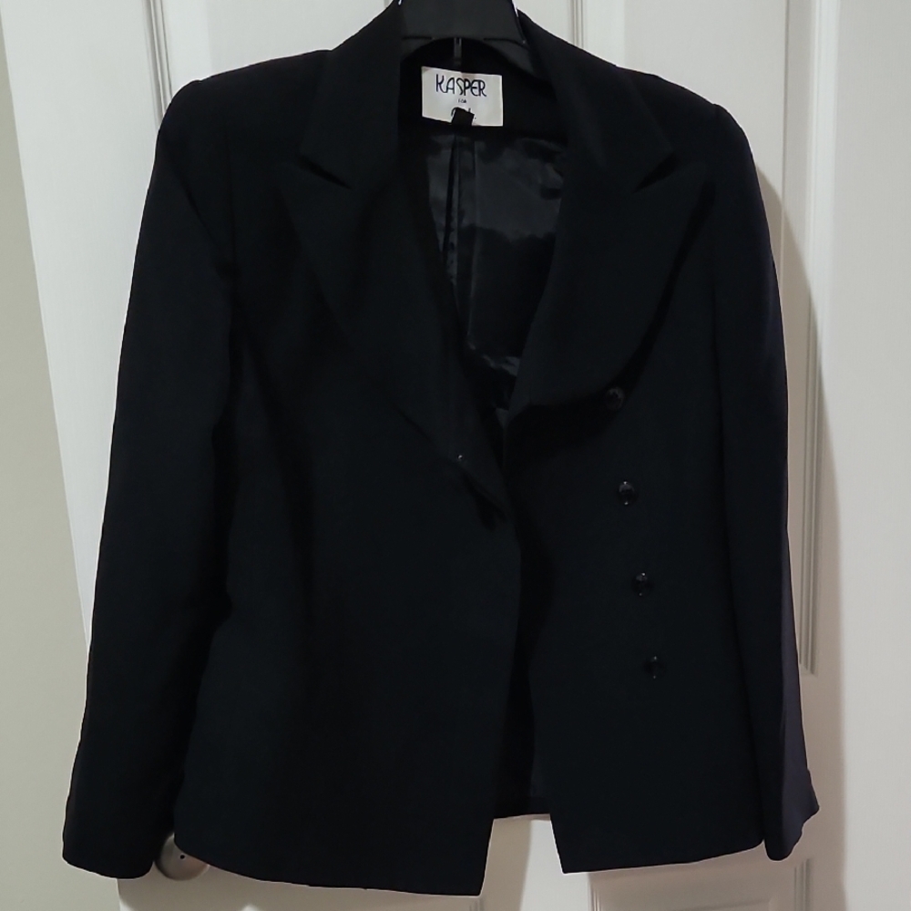 Kasper Size 6 Black Jacket